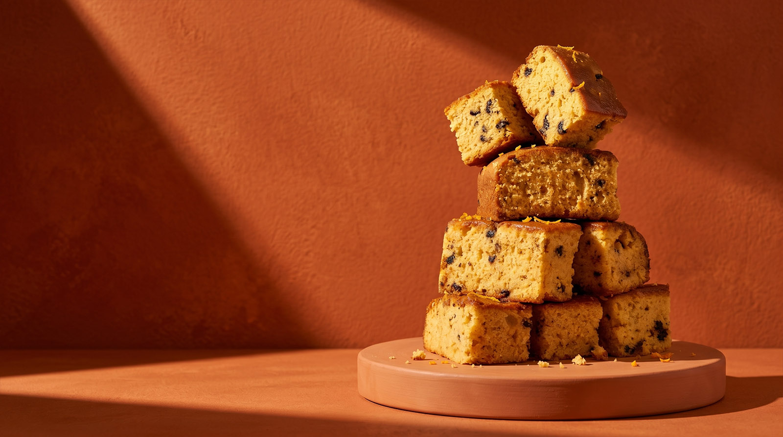 Kourkoulos Orange Cake with Chocolate Pieces