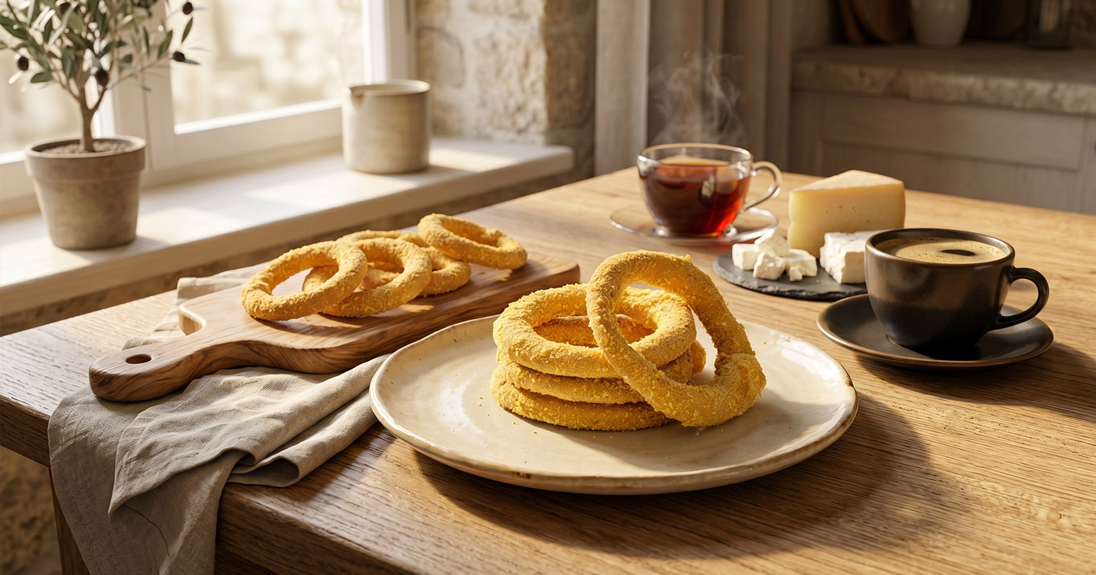 Kourkoulos Corn Bread Rings