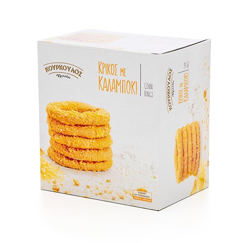 Kourkoulos Corn Bread Rings 185g