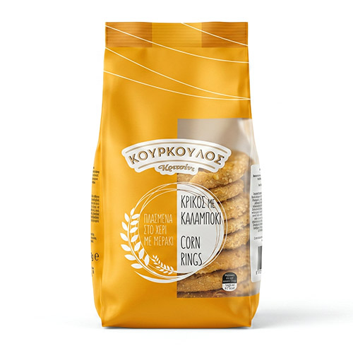 Kourkoulos Corn Bread Rings 290g