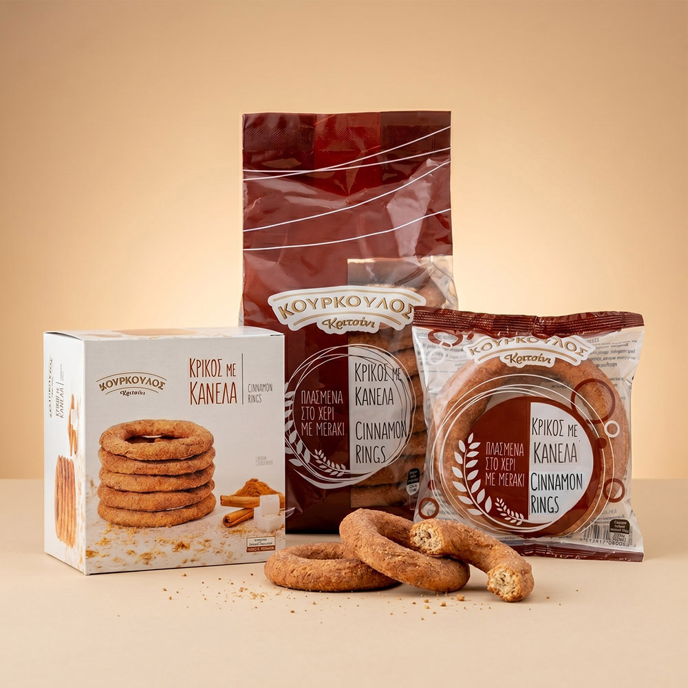 Kourkoulos Cinnamon Bread Rings
