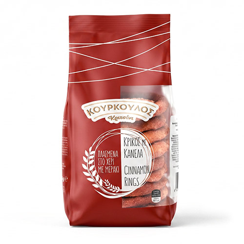 Kourkoulos Cinnamon Bread Rings 290g