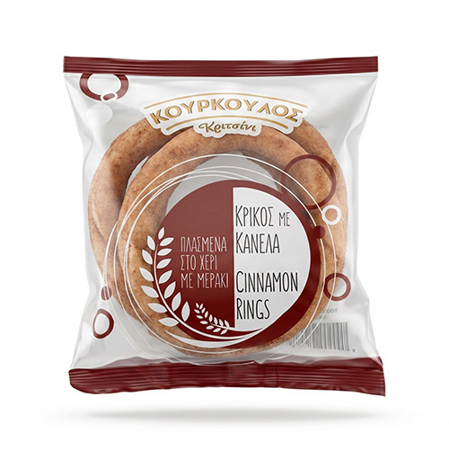 Kourkoulos Cinnamon Bread Rings 90g