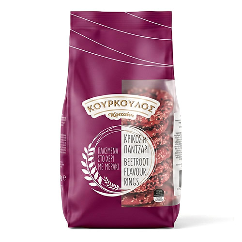 Kourkoulos Beetroot Bread Rings 290g