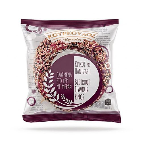Kourkoulos Beetroot Bread Rings 90g