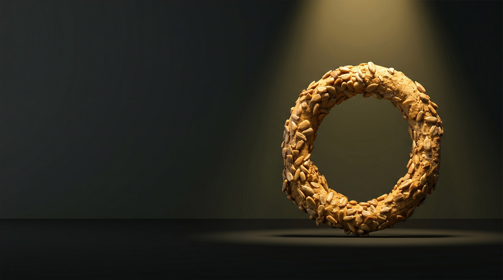 Crispy Kourkoulos Seed Bread Rings