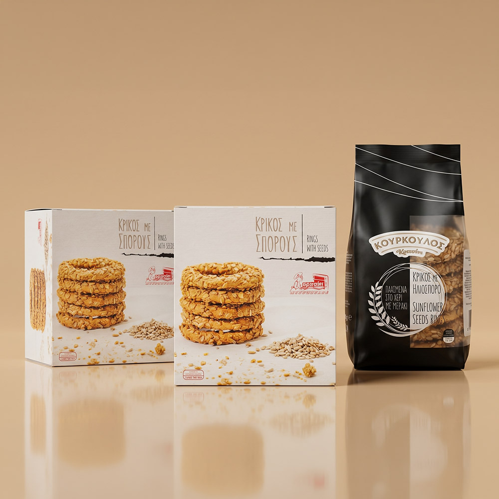 Kourkoulos Seed Bread Rings