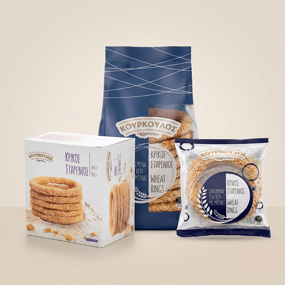 Kourkoulos Wheat Bread Rings