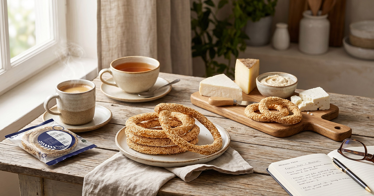 Kourkoulos Wheat Bread Rings