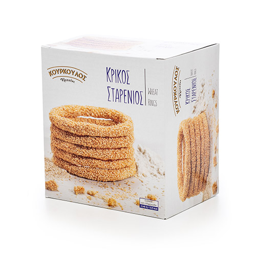 Kourkoulos Wheat Bread Rings 185g