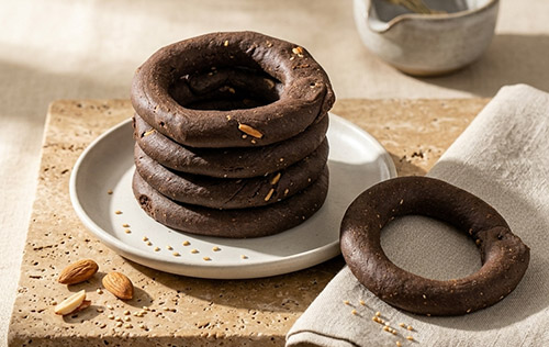 Carob Bread Rings