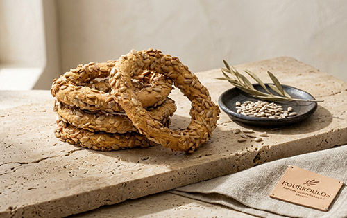 Sunflower Seed Bread Rings