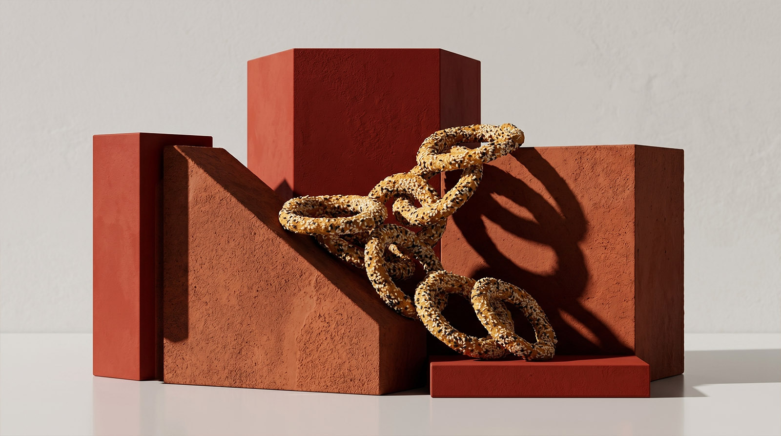 Kourkoulos Tomato Bread Rings