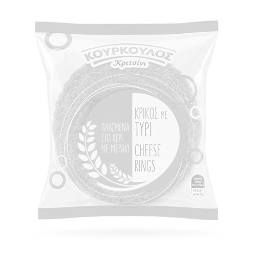 Kourkoulos Cheese Bread Rings 90g