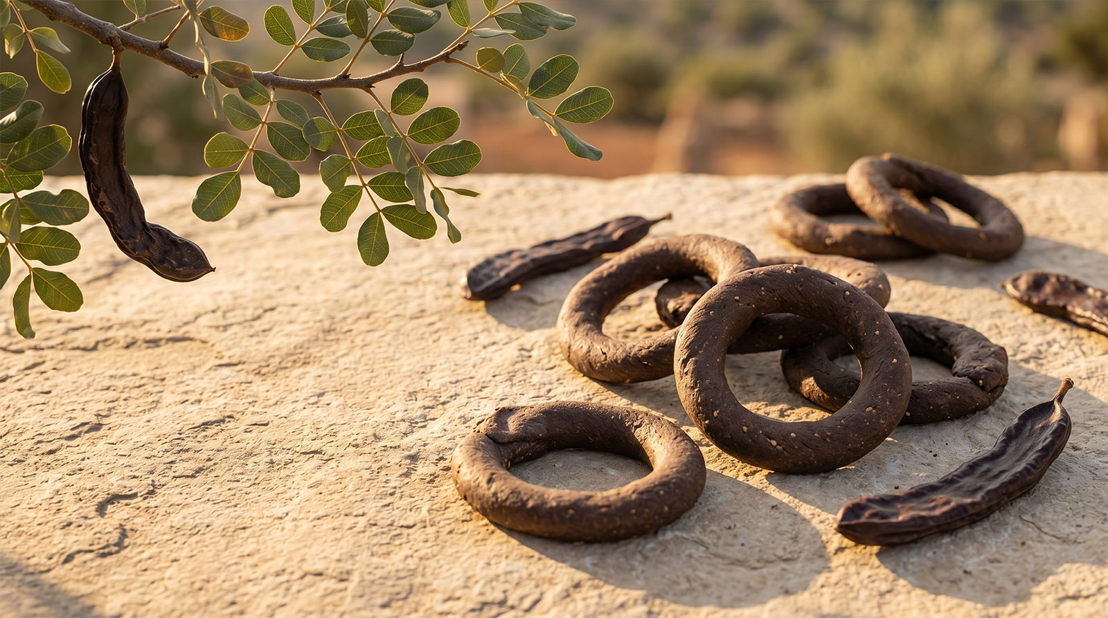 Kourkoulos Carob Bread Ring