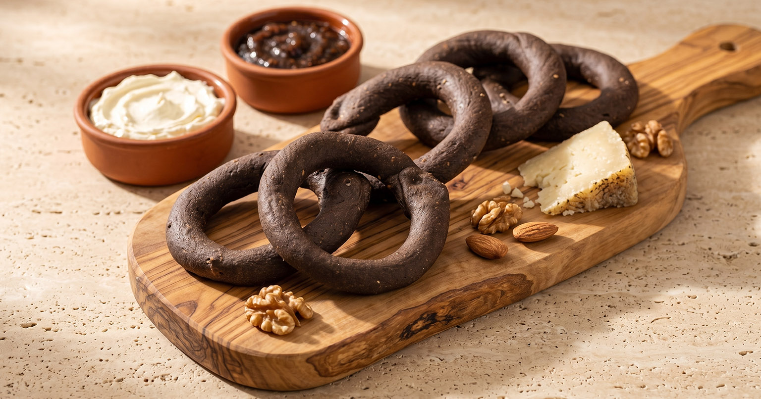 Kourkoulos Carob Bread Ring