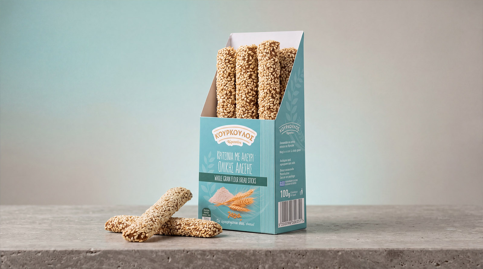Crispy Whole Wheat Breadsticks