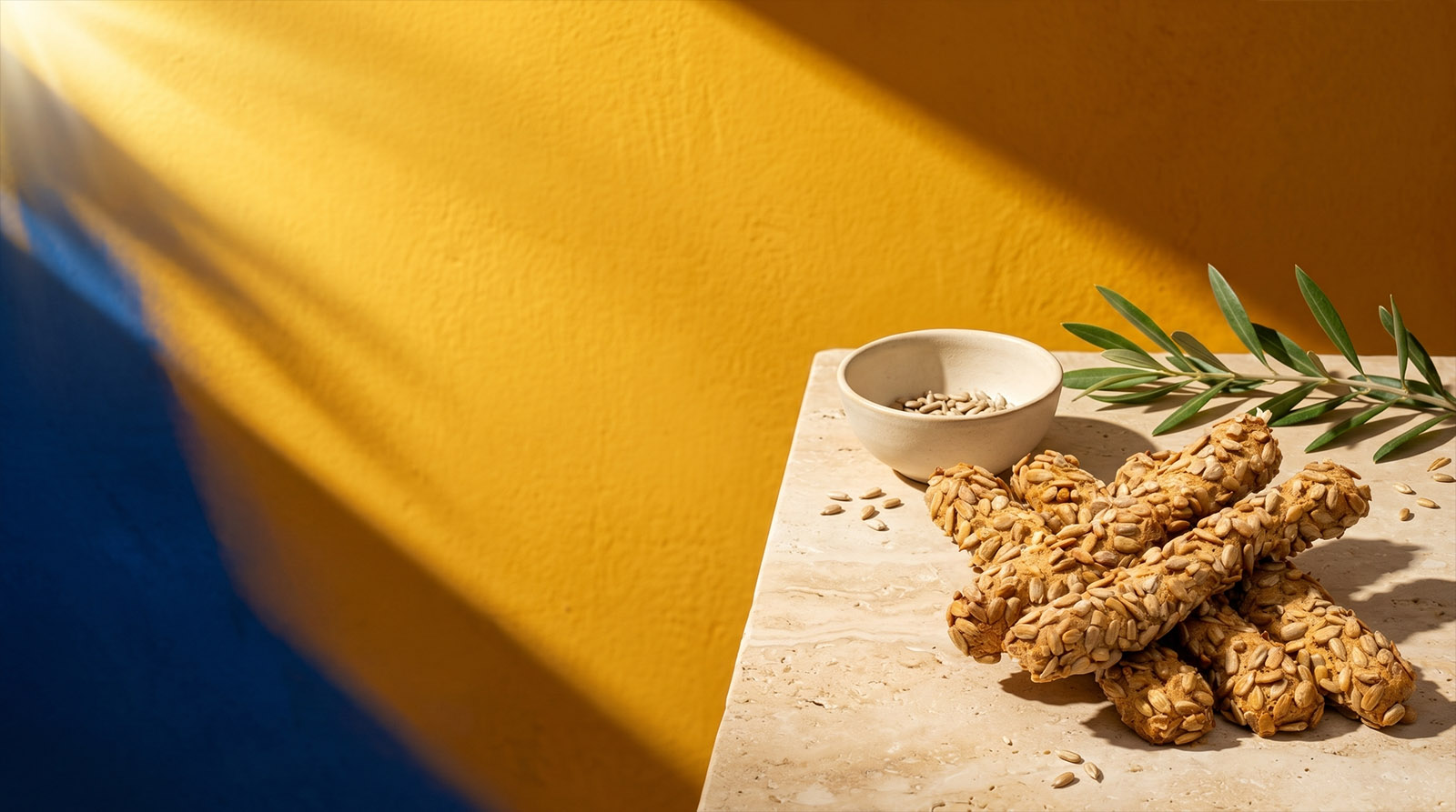 Crispy Seed Breadsticks