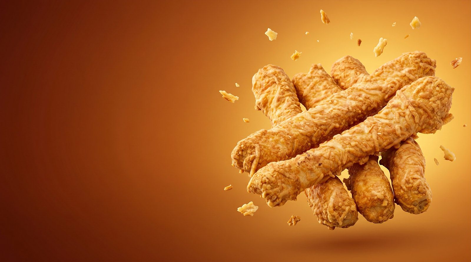 Cheese Breadsticks with crispy texture